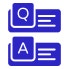 Icon of a Q and A list